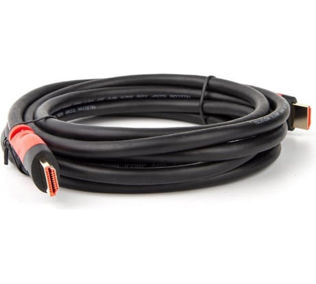 Кабель Telecom HDMI-19M --- HDMI-19M, ver 2.0, 4K*60Hz, 3m, PRO TCG220-3M