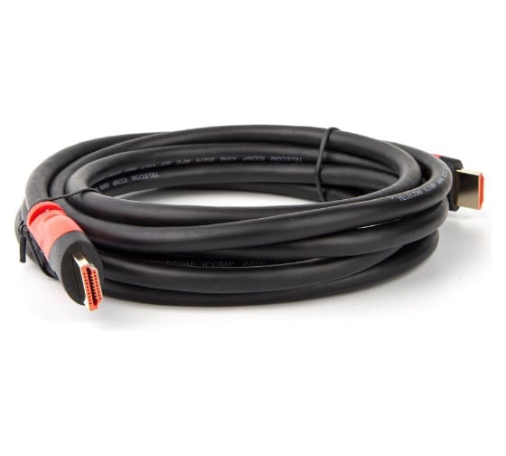 Кабель Telecom HDMI-19M --- HDMI-19M, ver 2.0, 4K*60Hz, 3m, PRO TCG220-3M