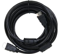 Кабель Telecom HDMI-19M --- HDMI-19M, ver 2.0+3D/Ethernet, 2 фильтра, 7.5m TCG200F-7.5M