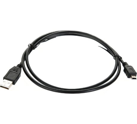 Кабель Telecom USB 2.0 A--mini-B 5P, 1м, черный TC6911BK-1.0M