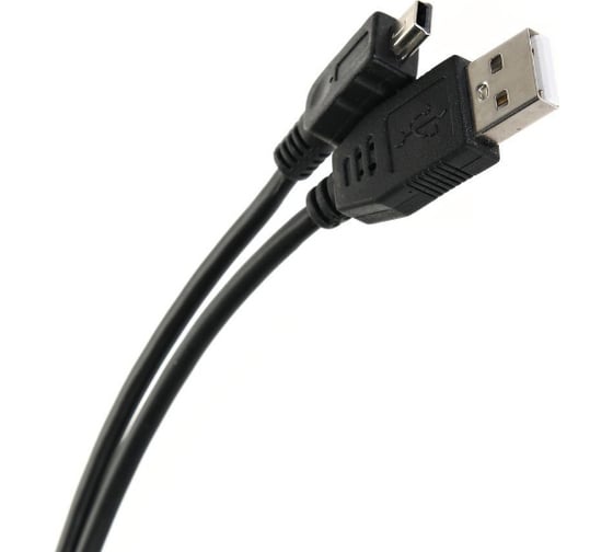 Кабель Telecom USB 2.0 A--mini-B 5P, 1м, черный TC6911BK-1.0M
