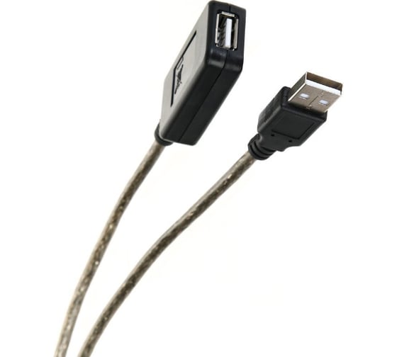Удлинительный активный кабель Telecom USB2.0-repeater, Am--Af, 15м TUS7049-15M