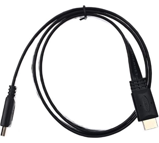 Плоский кабель TV-COM HDMI 19M/M 1.4V 1m CG200F-1M
