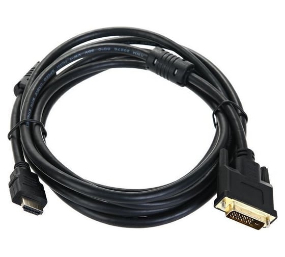 Кабель TV-COM HDMI to DVI-D /19M -25M/ 3м, 2 фильтра LCG135F-3M