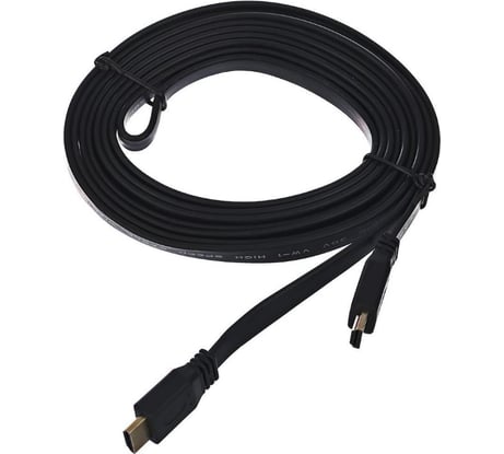 Плоский кабель TV-COM HDMI 19M/M 1.4V 3m CG200F-3M