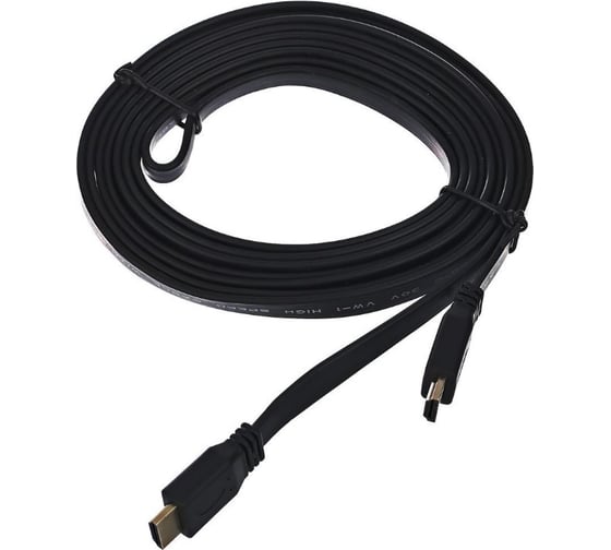 Плоский кабель TV-COM HDMI 19M/M 1.4V 3m CG200F-3M 1