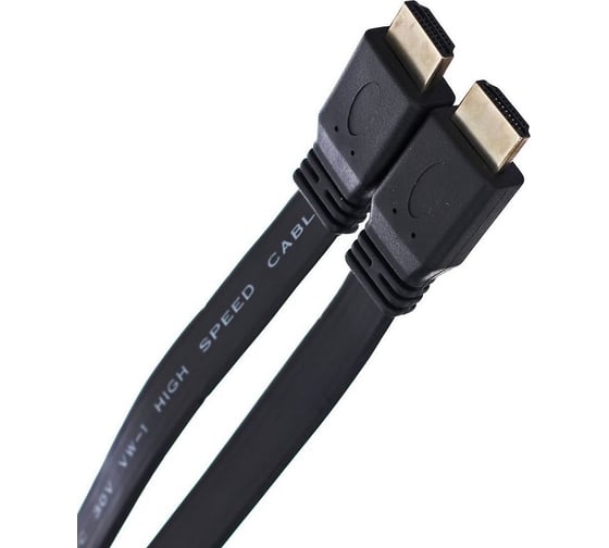 Плоский кабель TV-COM HDMI 19M/M 1.4V 3m CG200F-3M