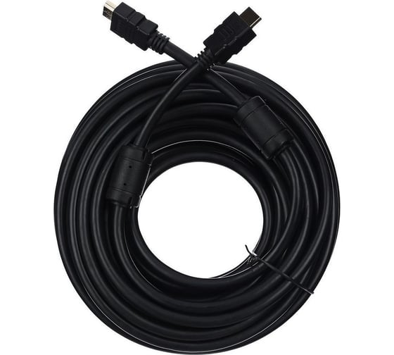 Кабель VCOM HDMI 19M/M ver:1.4+3D, 15m, 2 фильтра Blister VHD6020D-15MB 1
