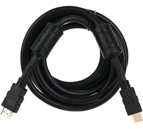 Кабель VCOM HDMI 19M/M ver:1.4+3D, 3m, 2 фильтра Blister VHD6020D-3MB 1