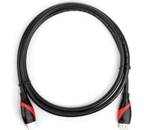 Кабель VCOM HDMI 19M/M ver. 2.0 black red, 1.5m CG525-R-1.5