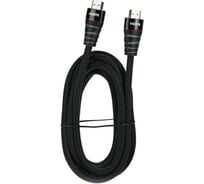 Кабель VCOM HDMI 19M/M ver. 2.0 черные коннекторы, 3m Blister CG526S-B-3M