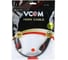 Кабель VCOM HDMI 19M/M ver. 2.0 black red, 1m CG525-R-1.0 6
