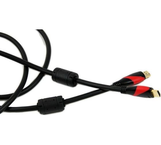 Кабель VCOM HDMI 19M/M ver. 2.0, 2 фильтра, 1.8m CG525D-R-1.8
