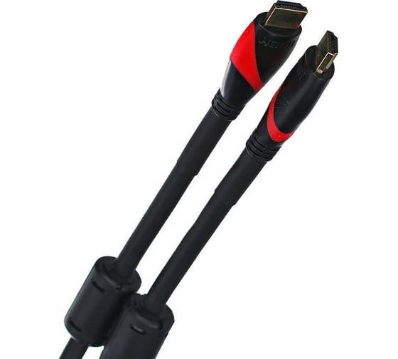 Кабель VCOM HDMI 19M/M ver. 2.0, 2 фильтра, с усилителем , 20m CG525D-R-20.0