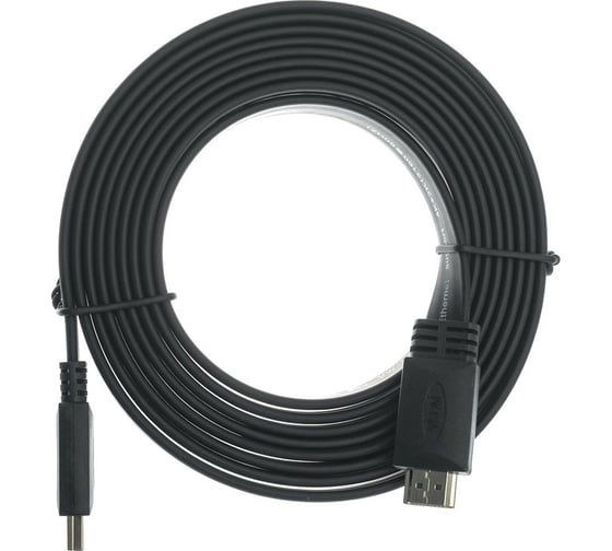 Плоский кабель VCOM HDMI 19M/M, ver. 2.0, 4K60 Hz 3m CG522F-3M 1