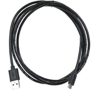 Кабель VCOM USB2.0 Am micro-B 5P, 1.8м, черный VUS6945-1.8M