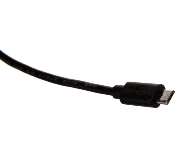 Кабель VCOM USB2.0 Am micro-B 5P, 1.8м, черный VUS6945-1.8M