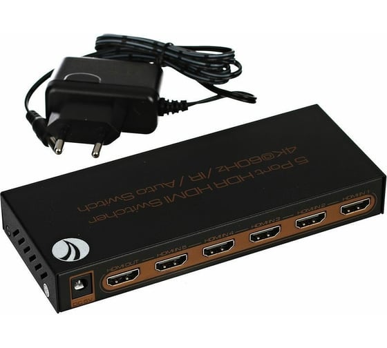 Переключатель VCOM HDMI 2.0 V 5=1 DD465