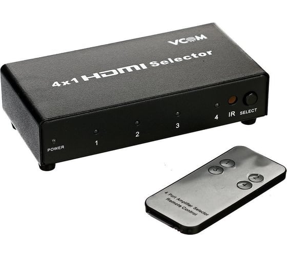 Переключатель VCOM HDMI 1.4V 4=1 DD434 1