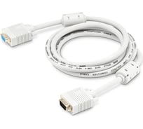 Кабель-удлинитель BURO CAB015S-06 VGA (m) VGA (f) 1.8м, феррит.кольца серый 817277