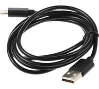 Кабель BURO USB-IP-1.2B2A USB (m)-Lightning (m) 1.2м черный 1478080