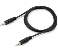Соединительный аудио кабель BURO BAAC002-1 Jack 3.5 (m)/Jack 3.5 (m) 1м, черный 1518716