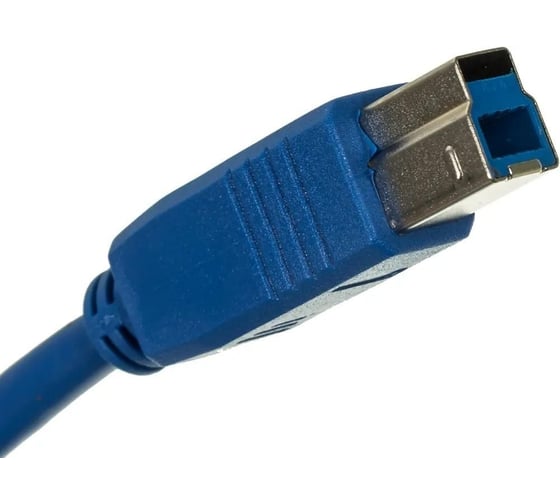 Кабель BURO USB A(m) USB B(m) 1.8м (USB3.0-AM/BM) синий 817271
