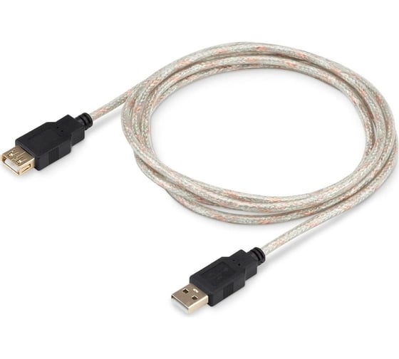 Кабель-удлинитель BURO USB2.0-AM-AF-S USB A(m) USB A(f) 1.8м 817266 1