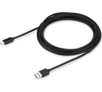 Кабель BURO BHP USB-TPC-3 USB (m)-USB Type-C (m) 3м, черный 1164532