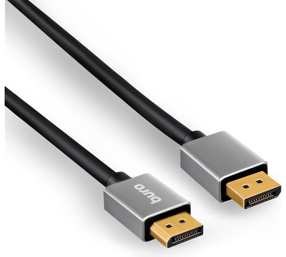 Кабель аудио-видео BURO DisplayPort (m)/DisplayPort (m) 10 м, позолоченные контакты, черный (BHP-DPP-1.4-10G) 1478867