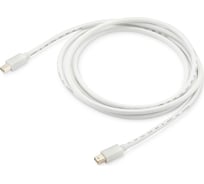 Кабель аудио-видео BURO 1.2v miniDisplayport (m)/miniDisplayport (m) 2 м, позолоченные контакты, белый (BHP MD 1147213
