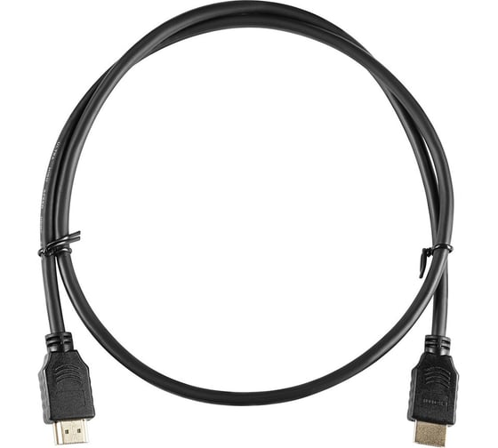 Кабель аудио-видео BURO HDMI (m)/HDMI (m) 1 м, черный (BHP-HDMI-2.1-1) 1478834 1