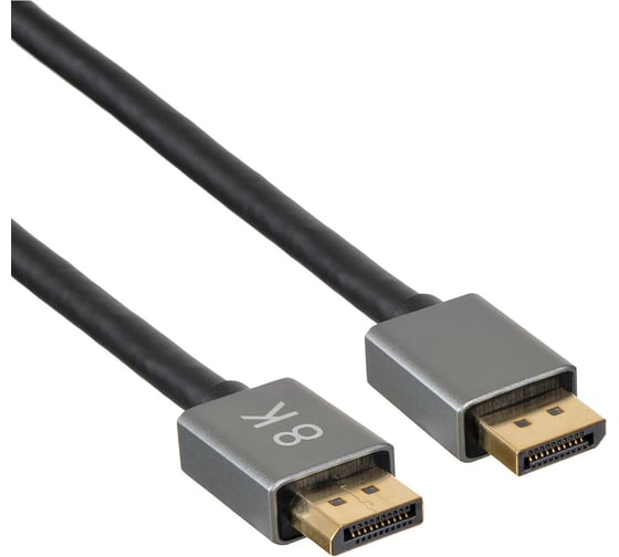 Кабель аудио-видео BURO DisplayPort (m)/DisplayPort (m) 5 м, позолоченные контакты, черный (BHP-DPP-1.4-5G) 1478864
