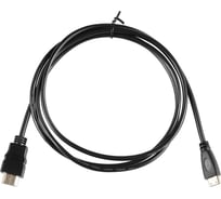 Кабель аудио-видео BURO mini-HDMI (m)/HDMI (m) 1.5 м, черный (BHP-MINHDMI-1.5) 1478823