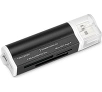 Устройство чтения карт памяти BURO USB2.0 BU-CR-3101 черный 1001427
