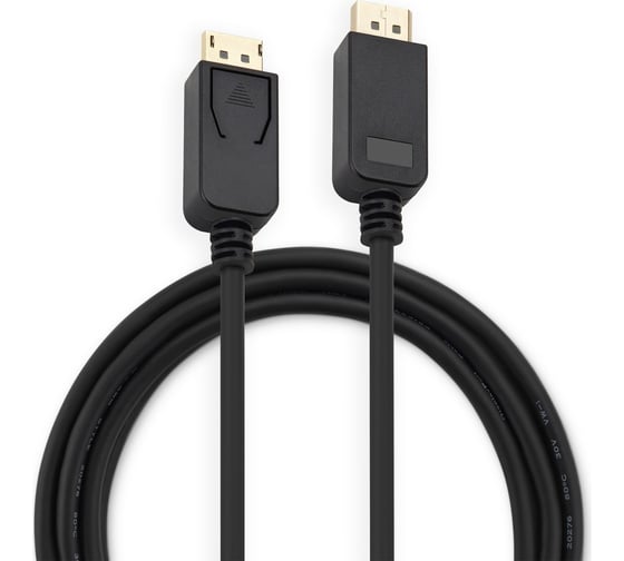 Кабель аудио-видео BURO v. 1.2 DisplayPort (m)/DisplayPort (m) 3 м, позолоченные контакты, черный (BHP DPP_1.2- 1147159