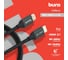 Кабель аудио-видео BURO HDMI (m)/HDMI (m) 2 м, ферритовые кольца, позолоченные контакты, черный (BHP-HDMI-2.1-2G) 1478838 3