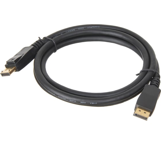 Кабель аудио-видео BURO DisplayPort (m)/DisplayPort (m) 1.5 м, черный (BHP-DPP-1.4-1.5) 1478859