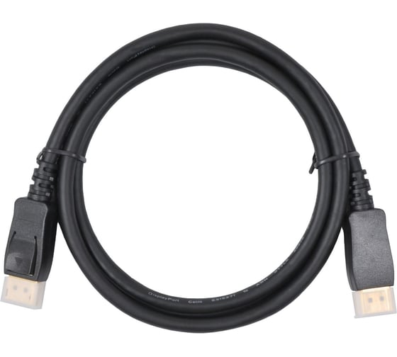 Кабель аудио-видео BURO DisplayPort (m)/DisplayPort (m) 1.5 м, черный (BHP-DPP-1.4-1.5) 1478859