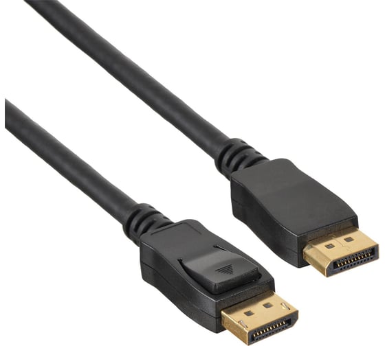 Кабель аудио-видео BURO DisplayPort (m)/DisplayPort (m) 1.5 м, черный (BHP-DPP-1.4-1.5) 1478859