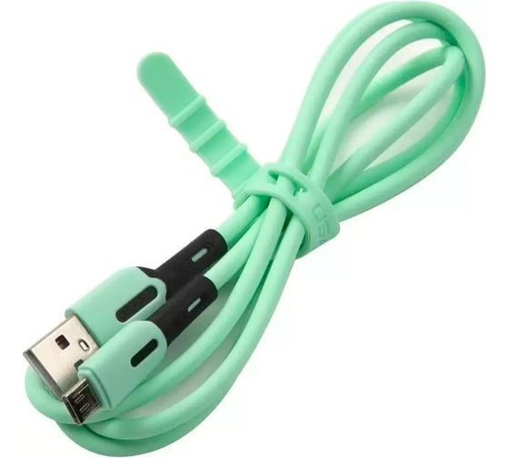Дата-кабель USAMS -SJ432 USB - micro USB, с индикатором, 1 м, силиконовый, ассортимент УТ000025504