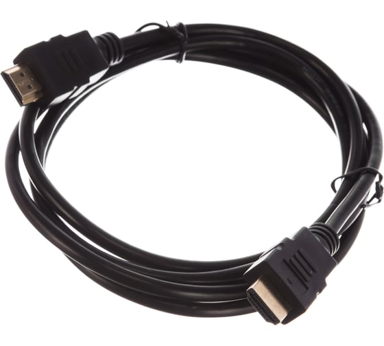 Кабель Cablexpert HDMI 1.8м, v2.0, 19M/19M, серия Light, черный, экран, пакет CC-HDMI4L-6