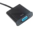 Переходник Cablexpert 19M/15F, длина 15см, аудиовыход Jack3.5 A-HDMI-VGA-03 6