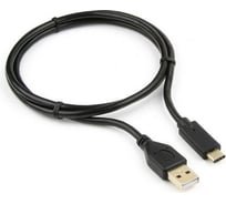 Кабель Cablexpert USB, USB2.0 AM/ USB Type-C, 1м, пакет CCP-USB2-AMCM-1M