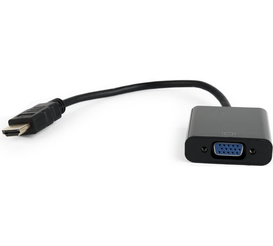 Переходник Cablexpert HDMI-VGA 19M/15F A-HDMI-VGA-04 16021375