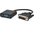 Переходник Cablexpert 25M/15F, длина кабеля 0,2м, черный, пакет A-DVID-VGAF-01 6