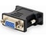 Переходник Cablexpert 29M/15F, черный, пакет A-DVI-VGA-BK 1