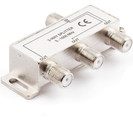 ТВ сплиттер на 3 телевизора Cablexpert проф., 5-1000MHZ AS-TV-03