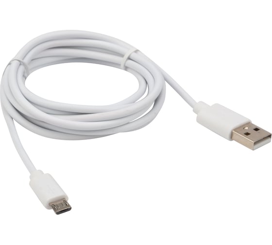 Шнур REXANT micro USB male - USB-A male 1.8M 18-1164