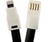 Кабель REXANT USB для iPhone 5/6/7 моделей плоский силиконовый шнур, черный 18-1978 3